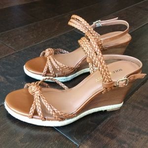 Sole Society Wedge Sandals